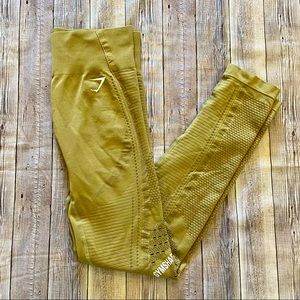 Gymshark Energy + Seamless Leggings- Dark Green